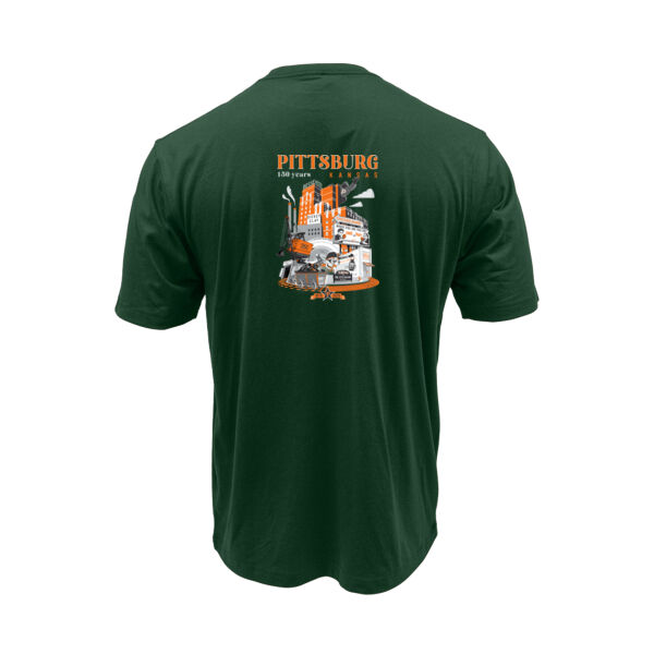PittKS 150th (dark) - Spartan Short Sleeve Pocket Tee Thumbnail